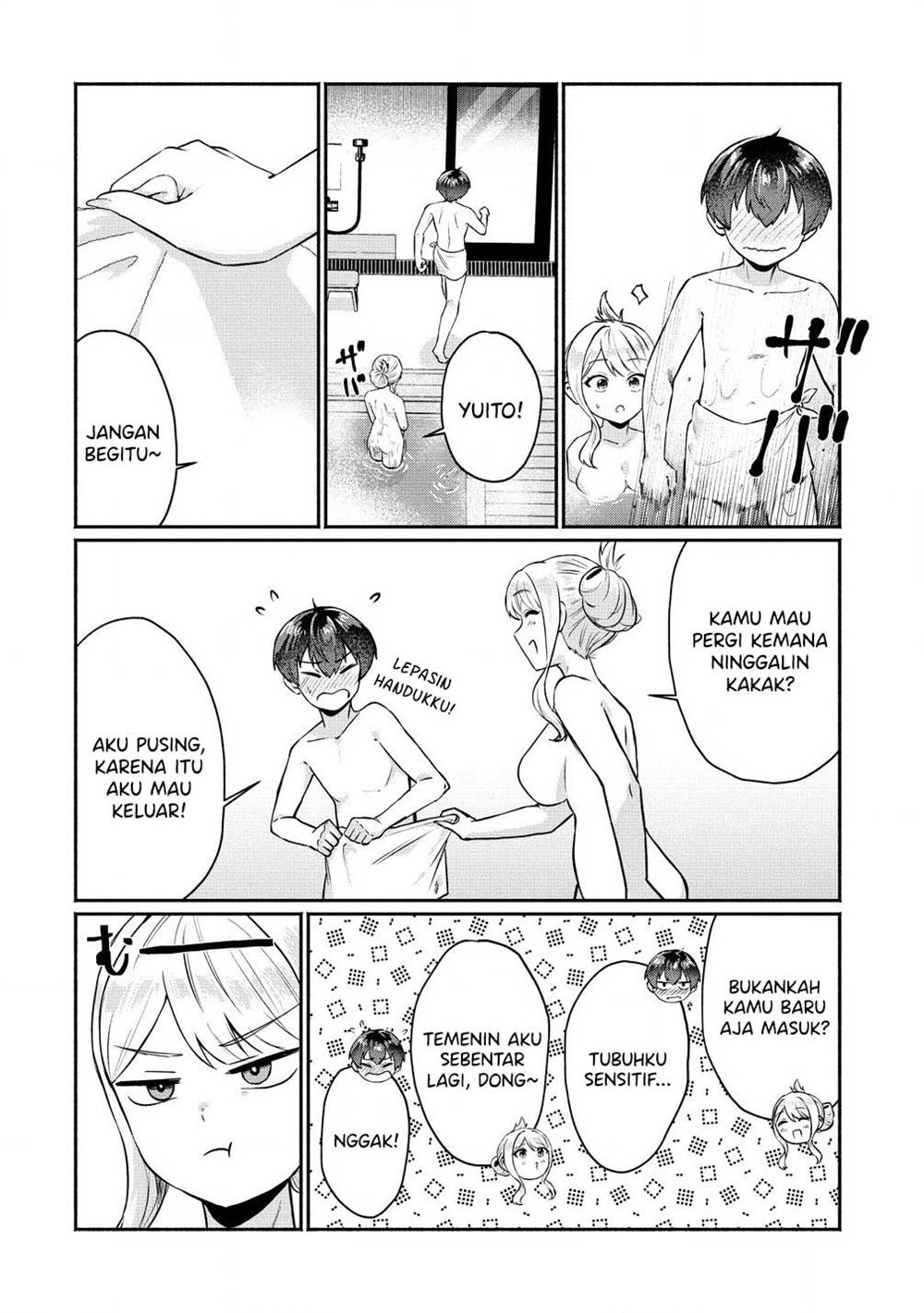 Douyara Ore wa Imadoki Gal na Toshiue Osananajimi kara Gekiomo Kanjou wo Mukerareteiru Rashii Chapter 4 Gambar 9