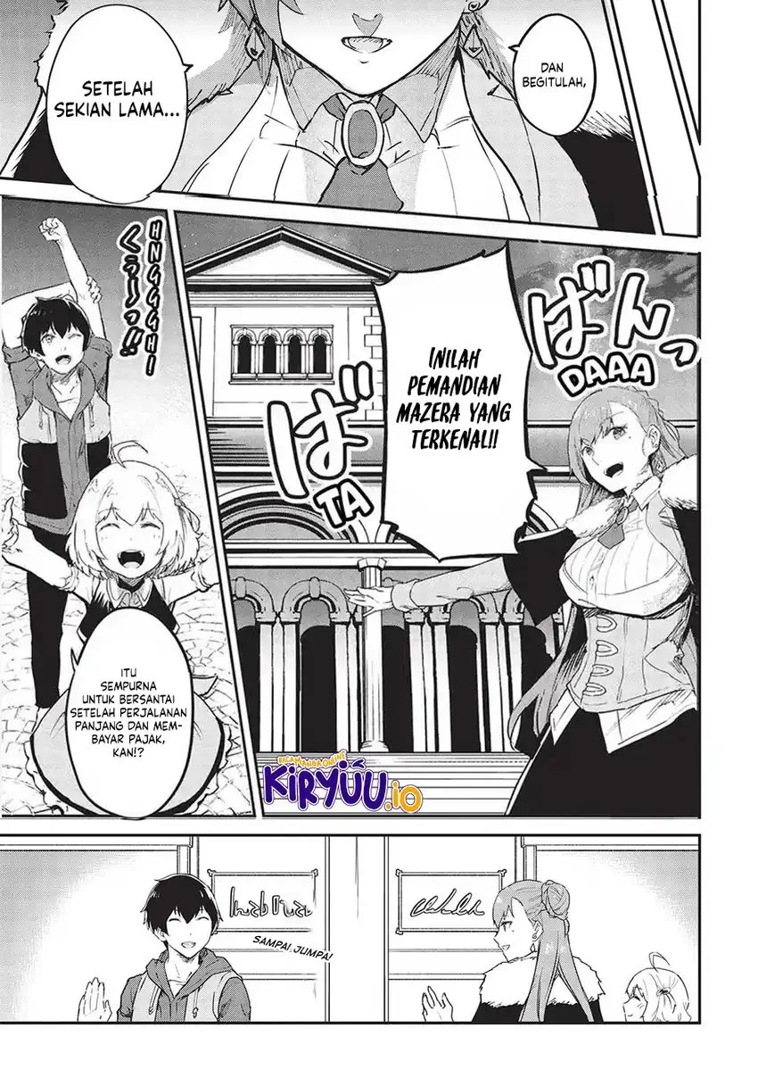 Itsu Demo Jitaku ni Kaereru Ore wa, Isekai de Gyoushoujin o Hajimemashita Chapter 43 Gambar 9