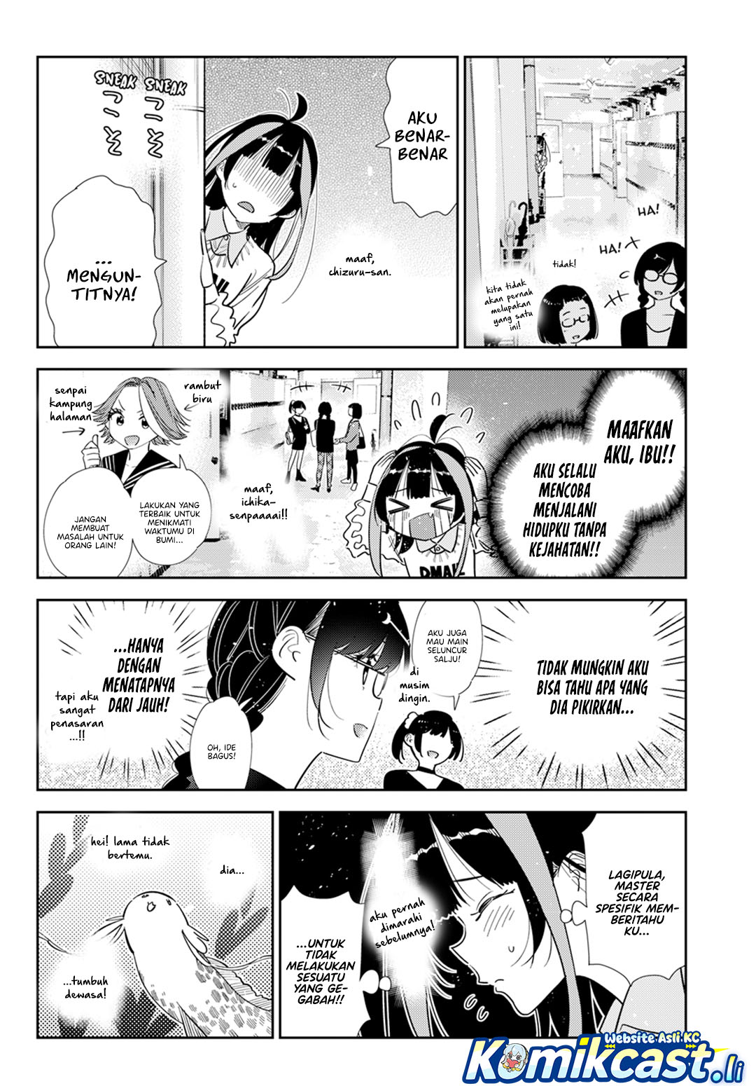 Kanojo Okarishimasu Chapter 390 Gambar 8