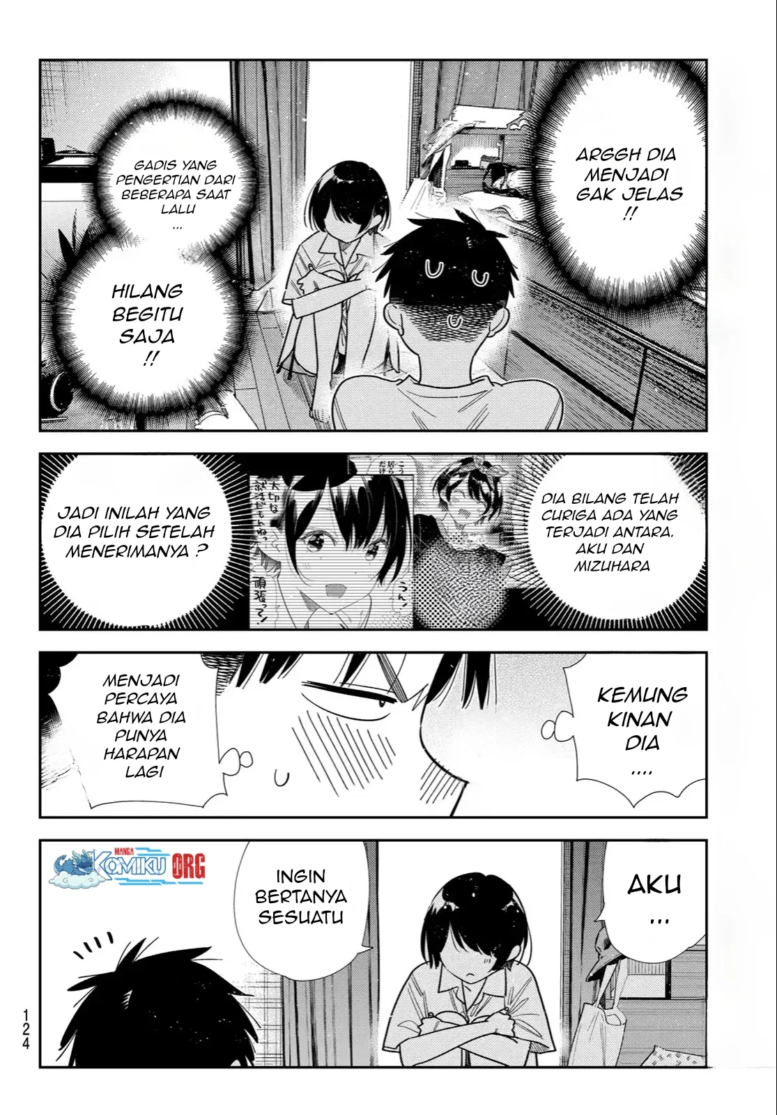 Kanojo Okarishimasu Chapter 406 Gambar 7