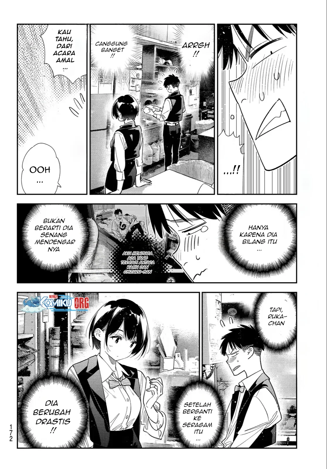 Kanojo Okarishimasu Chapter 408 Gambar 7