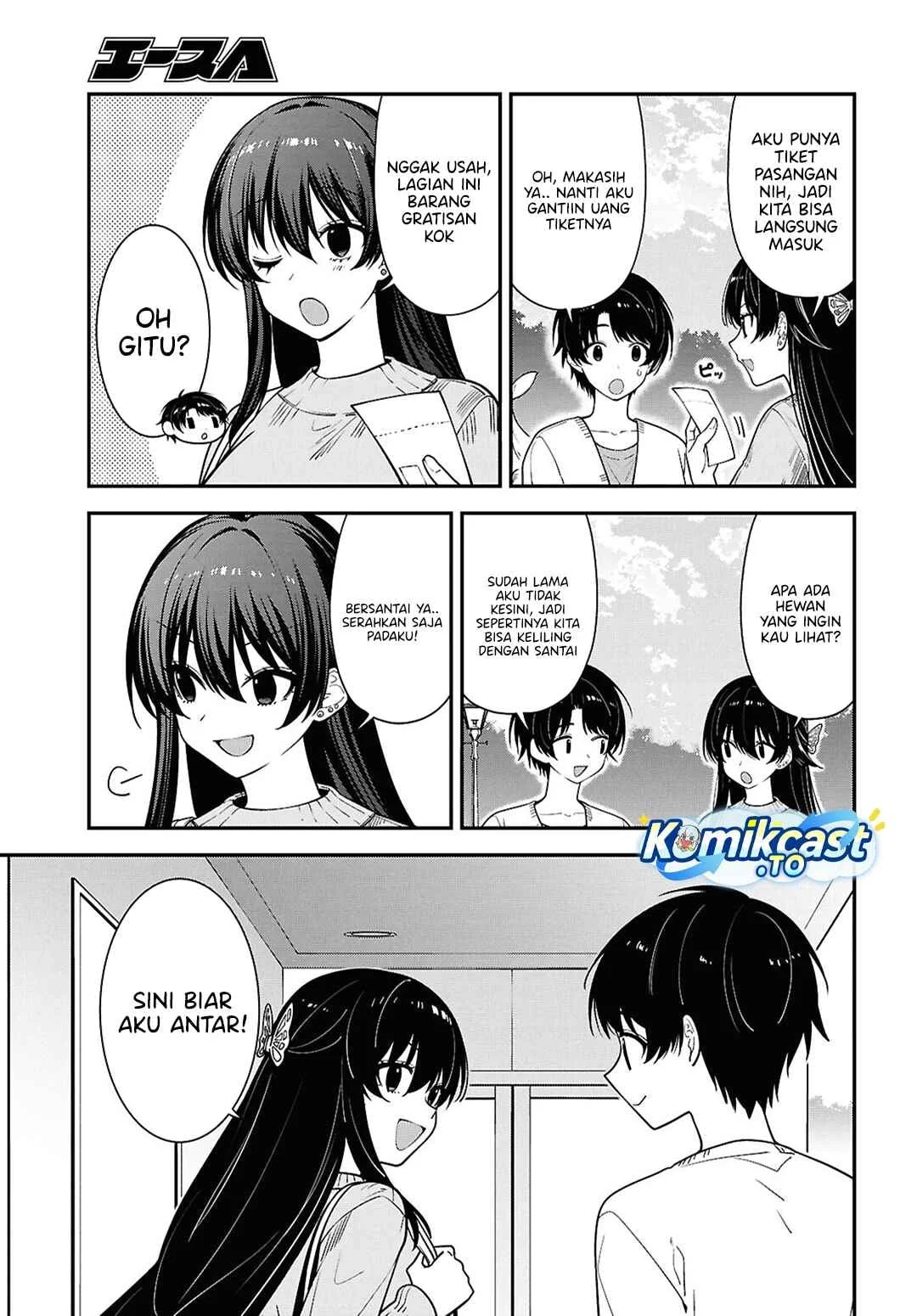 Tonari no Seki no Yankee Shimizu-san ga Kami o Kuroku Sometekita Chapter 20 Gambar 12