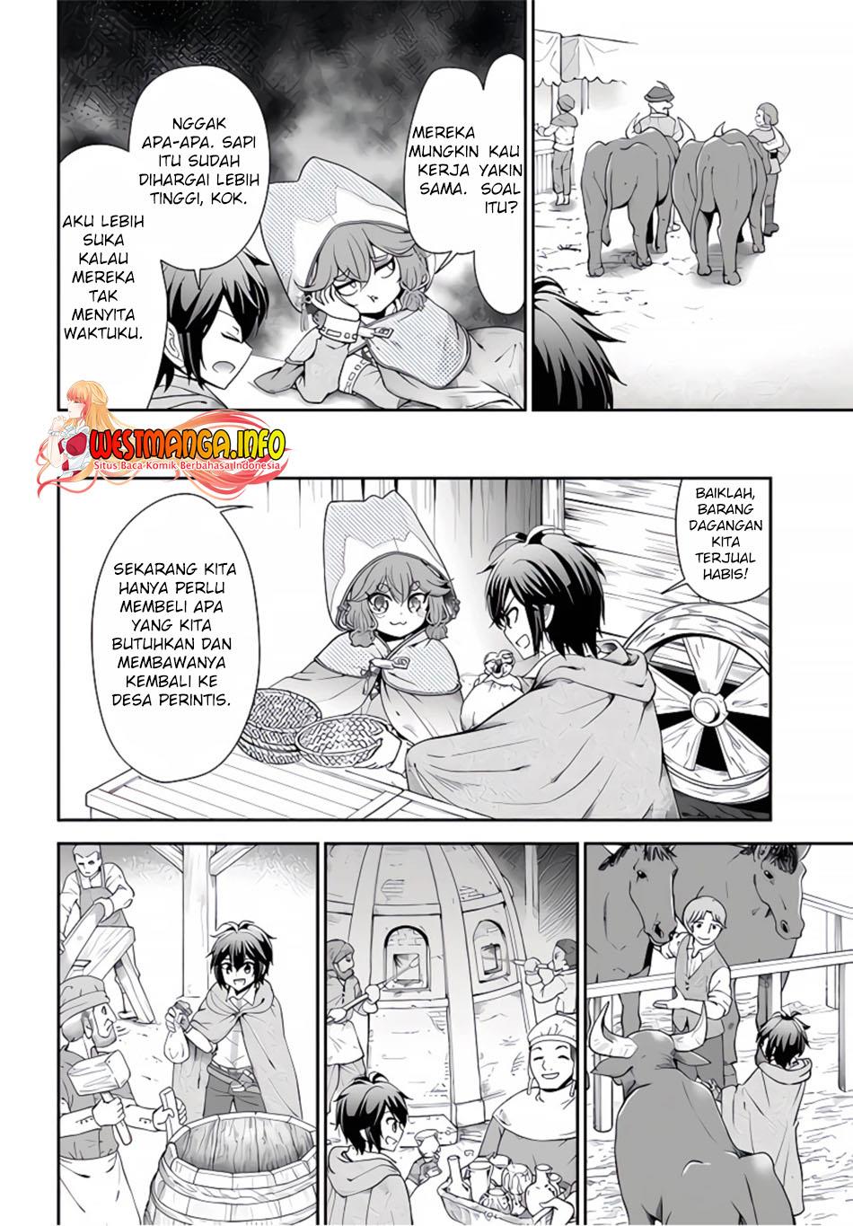 Tenohira Kaitakumura de Isekai Kenkouki ~Fueteku Yome-tachi to Nonbiri Mujintou Raifu~ Chapter 38 Gambar 13