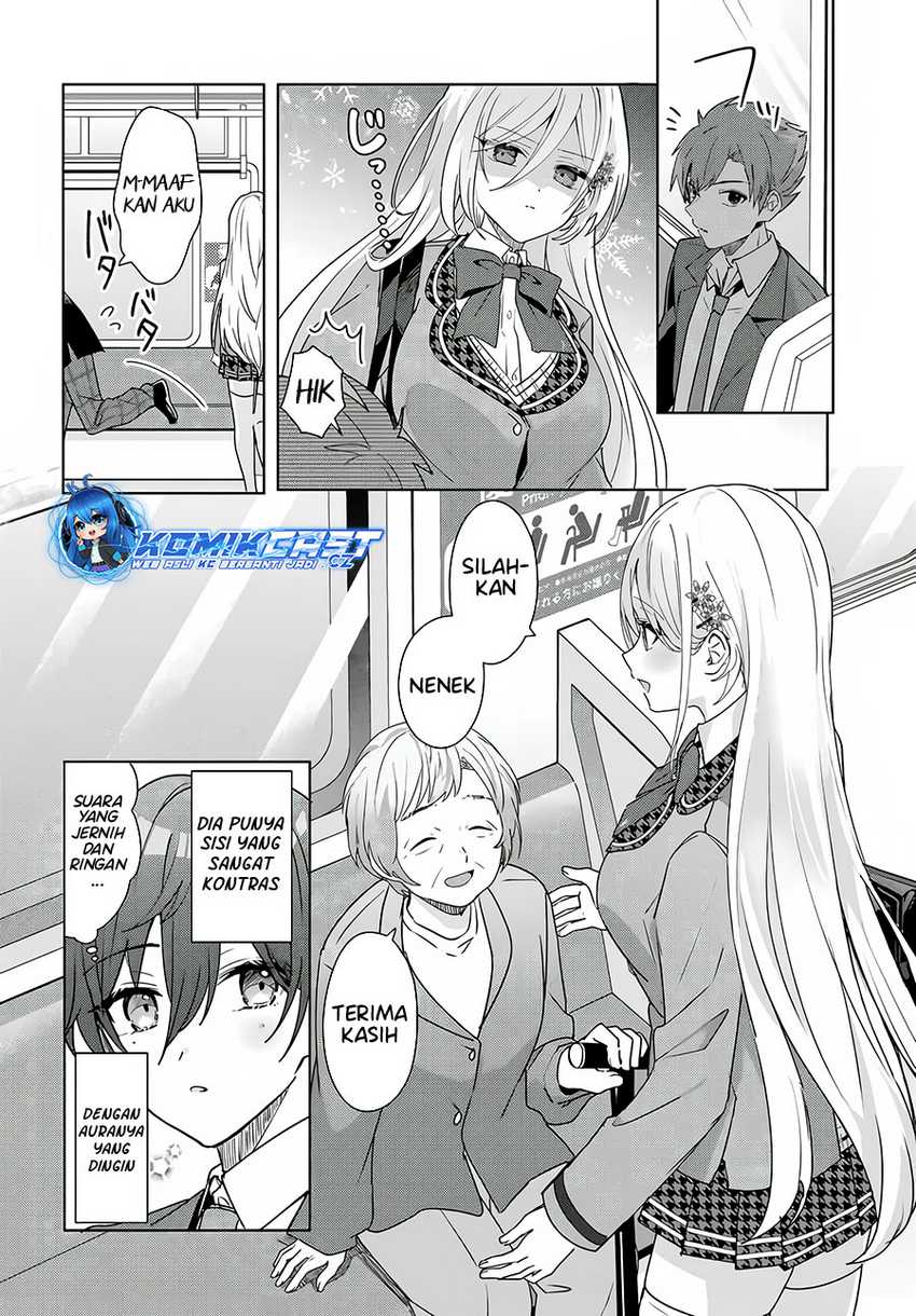 Takou no Hiki wo Tasuketara, Otomodachi kara Hajimeru Koto ni narimashita (After Helping “Ice Princess” from Another School, I Decided to Start As a Friend) Chapter 01.1 Gambar 8
